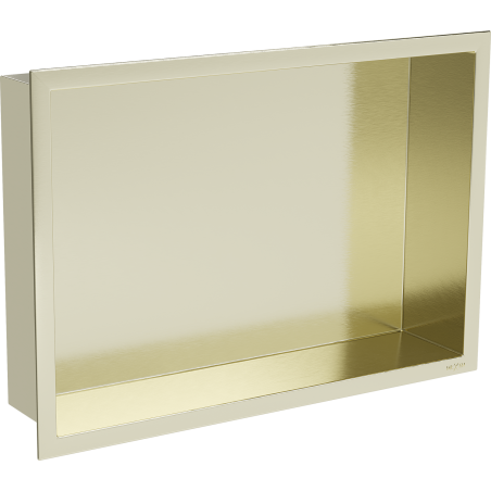 Mexen X-Wall-R fürdőszoba süllyesztett polc kerettel 45 x 30 cm, Arany - 1950453010