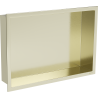 Mexen X-Wall-R raft de nișă cu flanșă 45 x 30 cm, auriu periat - 1950453010