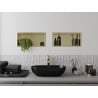Mexen X-Wall-R raft încastrat cu flanșă 45 x 20 cm, auriu periat - 1950452010