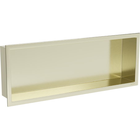 Mexen X-Wall-R raft de nișă cu contur 60 x 20 cm, auriu periat - 1950602010