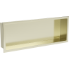 Mexen X-Wall-R raft de nișă cu flanșă 60 x 20 cm, auriu periat - 1950602010