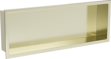 Mexen X-Wall-R raft de nișă cu flanșă 60 x 20 cm, auriu periat - 1950602010
