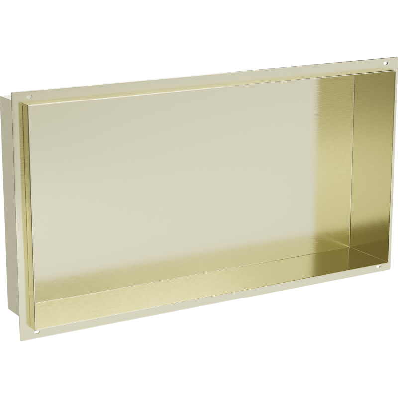 Mexen X-Wall-NR raft de nișă fără flanșă 60 x 30 cm, auriu periat - 1951603010