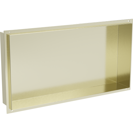 Mexen X-Wall-NR raft de nișă fără flanșă 60 x 30 cm, auriu periat - 1951603010