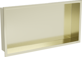 Mexen X-Wall-R raft încorporat cu flanșă 60 x 30 cm, auriu periat - 1950603010