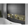 Mexen X-Wall-R raft de nișă cu contur 60 x 20 cm, auriu periat - 1950602010
