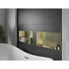 Mexen X-Wall-NR raft de nișă fără flanșă 60 x 30 cm, auriu periat - 1951603010