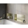 Mexen X-Wall-NR raft de nișă fără flanșă 60 x 30 cm, auriu periat - 1951603010