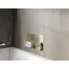 Mexen X-Wall-NR raft de nișă fără flanșă 60 x 30 cm, auriu periat - 1951603010