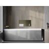 Mexen X-Wall-NR raft încastrat fără guler de mascare 60 x 30 cm, Aurie - 1951603010
