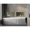 Mexen X-Wall-R fali polc peremmel 60 x 30 cm, arany kefélt - 1950603010