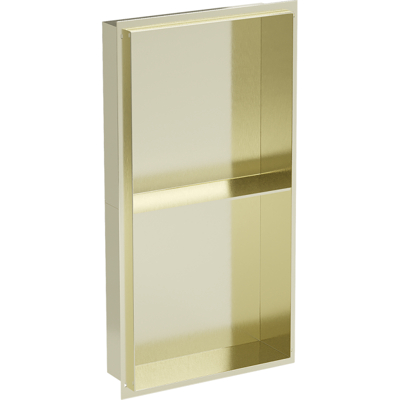 Mexen X-Wall-NR fülke nélküli polc, polccal 60 x 30 cm, arany kefélt - 1951603010S