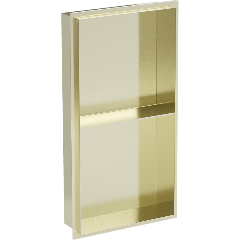 Mexen X-Wall-NR nișă fără ramă cu raft 60 x 30 cm, aur periat - 1951603010S