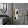 Mexen X-Wall-NR nișă fără ramă cu raft 60 x 30 cm, aur periat - 1951603010S