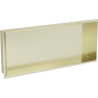 Mexen X-Wall-NR perem nélküli falba süllyesztett polc 75 x 30 cm, Arany - 1951753010