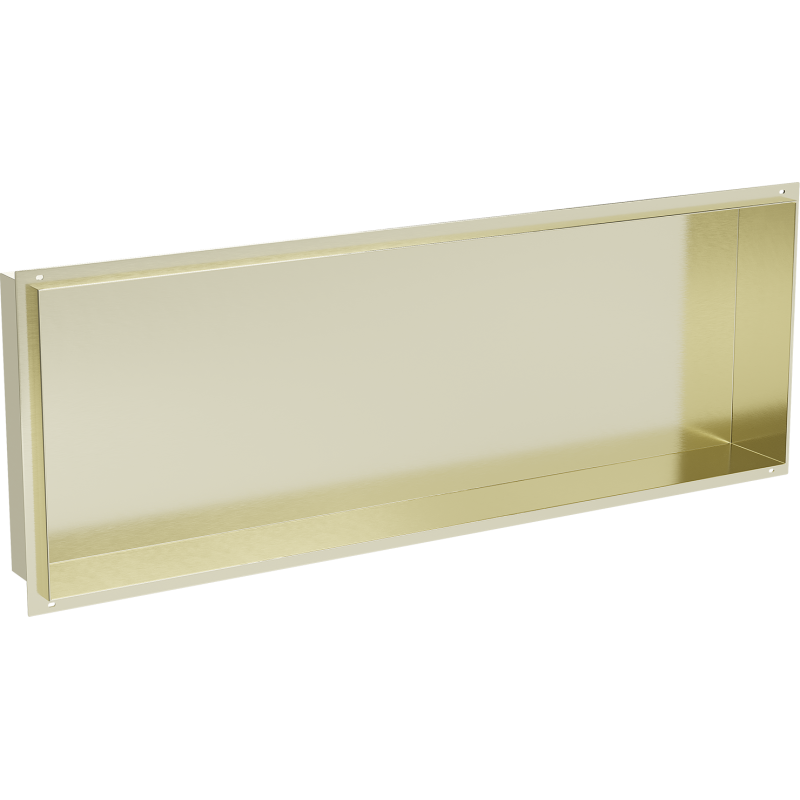Mexen X-Wall-NR raft încastrat fără guler de mascare 90 x 30 cm, Aurie - 1951903010