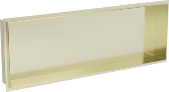 Mexen X-Wall-NR raft de nișă fără flanșă 90 x 30 cm, auriu periat - 1951903010