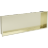 Mexen X-Wall-R raft de nișă cu flanșă 90 x 30 cm, auriu periat - 1950903010