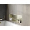 Mexen X-Wall-R poliță de nișă cu margine 90 x 30 cm, auriu periat - 1950903010