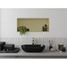 Mexen X-Wall-R raft de încastrare cu flanșă 75 x 30 cm, Aurie - 1950753010