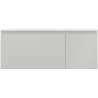 Mexen Orio dulap pentru baie 120 cm cu lavoar Otis stânga, 1S, 1D, gri mat/alb mat - 91A13-12047-3-BBFF62-W18L01