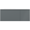 Mexen Orio dulap baie 120 cm cu chiuvetă Otis stânga, 1S, 1D, grafit mat/alb mat - 91A13-12047-3-BBFF66-W18L01