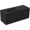 Mexen Orio dulap baie 120 cm cu lavoar Otis stânga, 1S, 1D, negru mat - 91A13-12047-3-BBFF71-W18L71