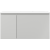 Mexen Orio dulap de baie 90 cm cu chiuvetă Otis dreapta, 1S, 1D, gri mat/alb mat - 91A13-09047-3-BBFF62-W18P01