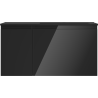 Mexen Orio dulap baie 90 cm cu lavoar Otis dreapta, 1S, 1D, negru lucios/negru mat - 91A13-09047-3-BBFF70-W18P71