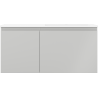 Mexen Orio dulap baie 100 cm cu lavoar Otis dreapta, 1S, 1D, gri mat/alb mat - 91A13-10047-3-BBFF62-W18P01