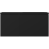 Mexen Orio dulap baie 100 cm cu lavoar Otis drept, 1S, 1D, negru mat - 91A13-10047-3-BBFF71-W18P71