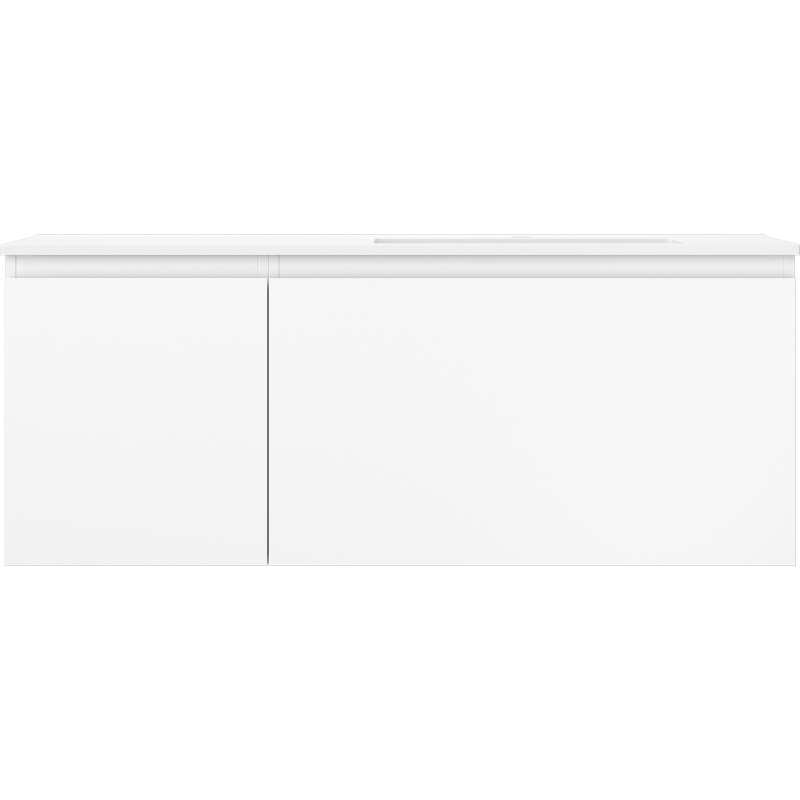 Mexen Orio fürdőszobai szekrény 120 cm mosdóval, jobbos Otis, 1S, 1D, fehér matt - 91A13-12047-3-BBFF01-W18P01