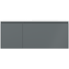 Mexen Orio dulap baie 120 cm cu lavoar Otis dreapta, 1S, 1D, grafit mat/alb mat - 91A13-12047-3-BBFF66-W18P01