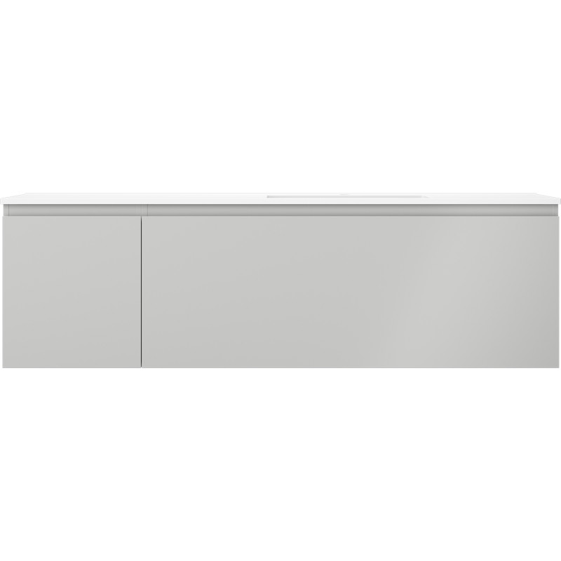 Mexen Orio dulap baie 160 cm cu chiuvetă Otis dreapta, 1S, 1D, gri mat/alb mat - 91A13-16047-3-BBFF62-W18P01