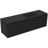 Mexen Orio dulap baie 160 cm cu lavoar Otis dreapta, 1S, 1D, negru mat - 91A13-16047-3-BBFF71-W18P71
