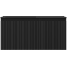 Mexen Rivel dulap baie 100 cm cu lavoar Otis stânga, 1S, 1D, riflat, negru mat - 91A23-10047-3-BBFF71-W18L71