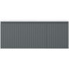 Mexen Rivel dulap baie 120 cm cu lavoar Otis stânga, 1S, 1D, cu riflare, grafit mat/alb mat - 91A23-12047-3-BBFF66-W18L01