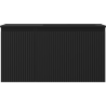 Mexen Rivel dulap baie 90 cm cu lavoar Otis dreapta, 1S, 1D, striată, negru mat - 91A23-09047-3-BBFF71-W18P71