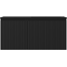 Mexen Rivel dulap baie 100 cm cu lavoar Otis dreapta, 1S, 1D, riflat, negru mat - 91A23-10047-3-BBFF71-W18P71