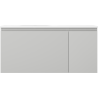 Mexen Orio dulap baie 100 cm cu lavoar Vela stânga, 1S, 1D, gri mat/alb mat - 91A13-10047-3-BBFF62-W23L01