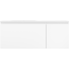 Mexen Orio dulap de baie 120 cm cu lavoar Vela stânga, 1S, 1D, alb mat - 91A13-12047-3-BBFF01-W23L01