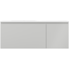 Mexen Orio dulap baie 120 cm cu chiuvetă Vela stânga, 1S, 1D, gri mat/alb mat - 91A13-12047-3-BBFF62-W23L01