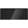 Mexen Orio dulap baie 120 cm cu lavoar Vela stânga, 1S, 1D, negru lucios/negru mat - 91A13-12047-3-BBFF70-W23L71