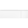 Mexen Orio fürdőszobai szekrény 160 cm-es Vela baloldali mosdóval, 1S, 1D, fehér matt - 91A13-16047-3-BBFF01-W23L01