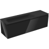 Mexen Orio dulap baie 160 cm cu chiuvetă Vela stânga, 1S, 1D, negru lucios/negru mat - 91A13-16047-3-BBFF70-W23L71