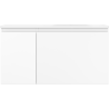 Mexen Orio dulap baie 90 cm cu lavoar Vela pe dreapta, 1S, 1D, alb mat - 91A13-09047-3-BBFF01-W23P01