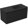 Mexen Orio dulap baie 100 cm cu lavoar Vela dreapta, 1S, 1D, negru mat - 91A13-10047-3-BBFF71-W23P71