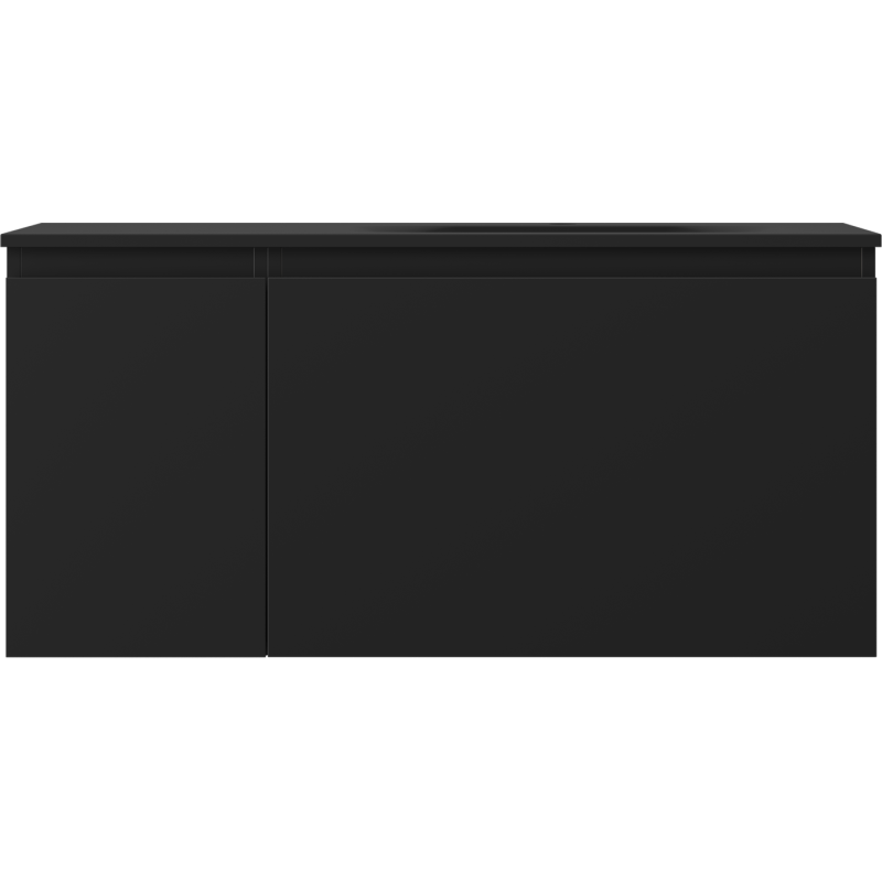 Mexen Orio dulap baie 100 cm cu lavoar Vela dreapta, 1S, 1D, negru mat - 91A13-10047-3-BBFF71-W23P71