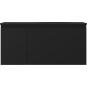 Mexen Orio dulap baie 100 cm cu lavoar Vela dreapta, 1S, 1D, negru mat - 91A13-10047-3-BBFF71-W23P71