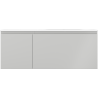 Mexen Orio dulap baie 120 cm cu lavoar Vela dreapta, 1S, 1D, gri mat/alb mat - 91A13-12047-3-BBFF62-W23P01